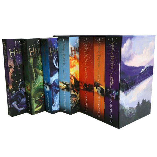 Harry Potter The Complete Collection 7 Books Set Collection J.K. Rowling 2