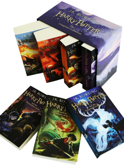 Harry Potter The Complete Collection 7 Books Set Collection J.K. Rowling 3